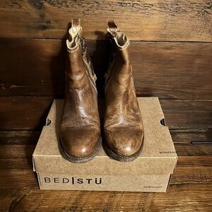 Women’s Bed Stu Blaire Boots Brown Booties size 9